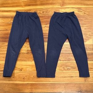 2 Pairs Baby Gap Navy Leggings Size 3 Years